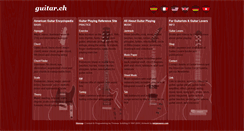 Desktop Screenshot of guitarshop.ch