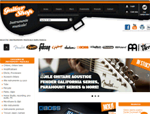 Tablet Screenshot of guitarshop.ro