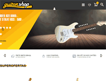 Tablet Screenshot of guitarshop.com.br